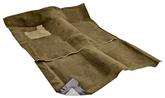1974-79 Nova, Ventura GTO, Skylark; 2-Door; Automatic; Complete Molded Carpet Kit; Cutpile; Buckskin