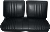 1973-74 Nova 2Dr Custom Front Bench Seat Upholstery (Black)
