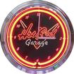 15" Hot Rod Garage Neon Clock