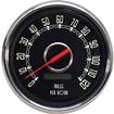 New Vintage Woodward Series Speedometer Gauge; 4-3/8"; 140 Mph; Black