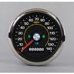 New Vintage M-102 Series Speedometer Gauge; 3-7/16"; 140 Mph
