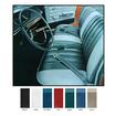 1966 Impala Convertible With Split Bench Red Vinyl Upholstery Set