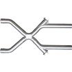 Pypes Performance X-Change 3" Crossover X-Pipe; Polished 304 Stainless Steel
