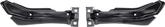 1962-65 Chevy II Nova; Rear Bumper Brackets; Pair