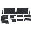 66 Impala Standard And Super Sport Convertible Side Panel Kit (Black)
