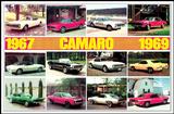 Poster; 1967-1969 Camaro