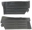 1966 Impala & SS 2 Door Coupe Black Non-Assembled Rear Side Panels