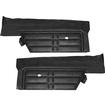 1966 Impala; Impala SS; Interior Rear Side Panels; 2 Door Hardtop; Non-Assembled; LH and RH; Black - Brand: PUI