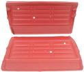 1966 Impala & SS 2 Door Coupe / Convertible Red Non-Assembled Front Door Panels