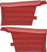1966 Impala & SS Convertible Red pre-Assembled Rear Panels