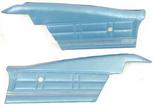 1967 Impala / SS 2 Door Coupe Bright Blue pre-Assembled Rear Panels