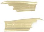 1967 Impala / SS 2 Door Coupe Gold pre-Assembled Rear Panels