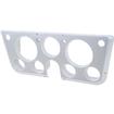 1967-72 Chevrolet/GMC Truck Clayton Machine Works Gauge Bezel with Brushed Aluminum Finish