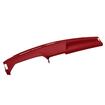 1987-91 F-Series Truck, Bronco; Molded ABS Dash Cover; Red