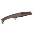 1987-91 F-Series Truck, Bronco; Molded ABS Dash Cover; Dark Brown