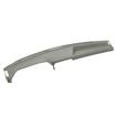 1987-91 F-Series Truck, Bronco; Molded ABS Dash Cover; Light Gray
