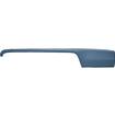 1975-91 E-Series Van; w/o AC; Molded ABS Dash Cover; Light Blue