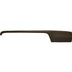 1975-91 E-Series Van; w/o AC; Molded ABS Dash Cover; Dark Brown