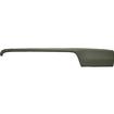 1975-91 E-Series Van; w/o AC; Molded ABS Dash Cover; Medium Gray