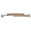 1986-93 Chevrolet S-10 / GMC S-15; w/ Side Vent Cut-Outs; Molded ABS Dash Cover; Medium Brown