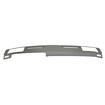 1986-93 Chevrolet S-10 / GMC S-15; w/ Side Vent Cut-Outs; Molded ABS Dash Cover; Medium Gray