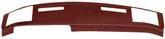 1986-93 Chevrolet / GMC S-10, S-15 without Side Vent Cut-Outs - ABS Dash Cover - Dark Saddle