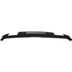 1978-82 Corvette; Molded ABS Dash Cover; Black