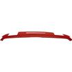 1978-82 Corvette; Molded ABS Dash Cover; Red