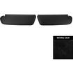 1972-73 Dodge Challenger; Coachman Sun Visors; Black - Brand: PUI