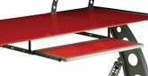 Red Glass Pitstop Sliding Desk Tray