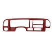 1995-96 Chevrolet, GMC Truck; Molded ABS Instument Panel Cover; Red
