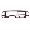 1995-96 Chevrolet, GMC Truck; Molded ABS Instument Panel Cover; Maroon