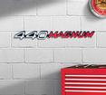 Photorealistic Metal Sign; 440 Magnum Logo; Measures 20" X 2"  