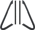 1981-1991 Chevy, GMC Pickup, Blazer, Jimmy; Vent Window Weatherstrips; RH and LH; 2 Piece Design; 4 Piece Set