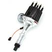 1967-81 Pontiac 301-455ci; Flame-Thrower Vacuum Advance Magnetic Trigger Billet Distributor; With Black Cap; D320710