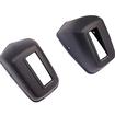 1965-72 GM; Seat Belt Retractor Cover Set; Black; RCF-300; Pair