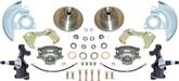 1967-74 Basic Front Disc Brake ConversionSet with 2" Drop Spindles and 11" Plain Rotors