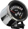 Classic Instruments; 3-3/8" Rocket Tachometer; Half-Sweep; 8,000 RPM; Chrome