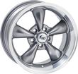 REV Wheels; 100 Classic Series; 20X8; 5X4.5; 4.5 Backspace; With Anthracite (Gray) Finish