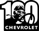 16" x 14" Vintage Chevrolet Anniversary Metal Sign