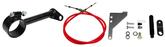 Ididit Steering Column Cable Shift Linkage Kit - 2" ididit column - 4R70W/AODE Trans