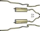 1956 Chevrolet 8 8 Cylinder Sedan / Hard Top With Rams Horn Manifolds Aluminized Dual Exhaust System