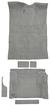 1995-05 Blazer/Jimmy; Mid-Size/4-Door; Carpet Kit; Passenger and Cargo Area; Molded; Cut Pile; Standard Backing; Medium Gray