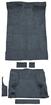 1995-05 Blazer/Jimmy; Mid-Size/2-Door; Carpet Kit; Complete; Molded; Standard Backing; Cutpile; Crystal Blue