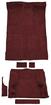 1995-05 Blazer/Jimmy; Mid-Size/2-Door; Carpet Kit; Complete; Molded; Standard Backing; Cutpile; Claret / Oxblood