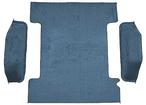1974-77 K5 Blazer/Jimmy; Carpet Kit; Cargo Area; Molded; Cut Pile; Standard Backing; Blue