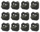 1962-66 Chevrolet; Lower Door and Cab Molding Clips; OE-Style; 12 -Pieces