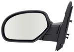 2007-13 Chevrolet/GMC Tahoe, Suburban, Yukon; Power Mirror; Heated;10-head, 5-pin; Without Puddle Light; Black; Paint To Match; LH