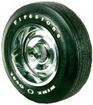 F70 x 15 Firestone Wide Oval Raised White Letter Tire