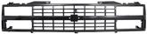 1988-93 Chevrolet GMT400 Series Truck; Front Grill; For Models With Dual Composite Headlamps; Black